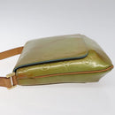 LOUIS VUITTON Monogram Vernis Thompson Street Bag Baby Blue M91009 Auth BD1521-4