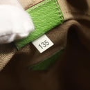 PRADA Tote Bag Canvas Beige Silver Auth BD1531-12