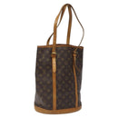 LOUIS VUITTON Monogram Bucket GM Shoulder Bag M42236 LV Auth BD1537-1