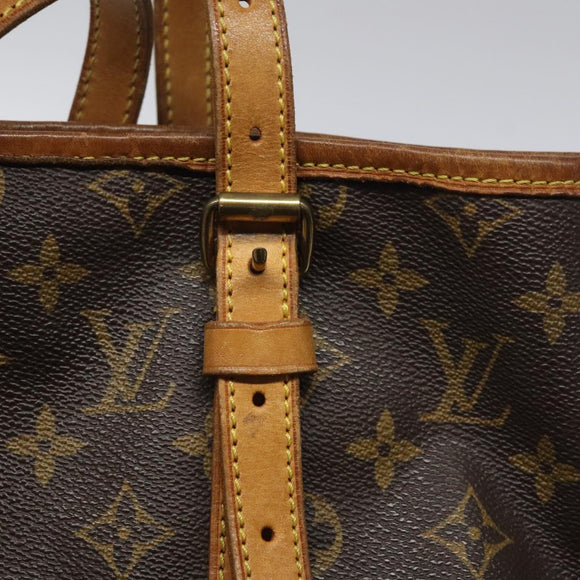 LOUIS VUITTON Monogram Bucket GM Shoulder Bag M42236 LV Auth BD1537