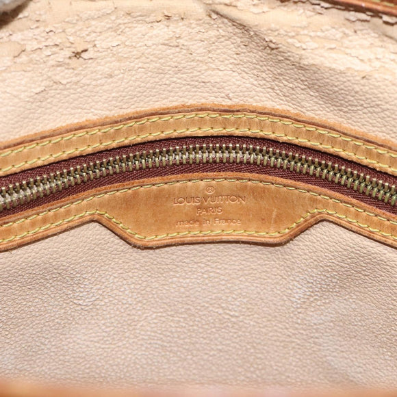 LOUIS VUITTON Monogram Bucket GM Shoulder Bag M42236 LV Auth BD1537