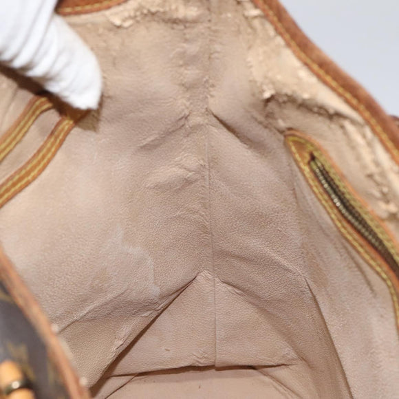 LOUIS VUITTON Monogram Bucket GM Shoulder Bag M42236 LV Auth BD1537