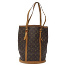LOUIS VUITTON Monogram Bucket GM Shoulder Bag M42236 LV Auth BD1537-13
