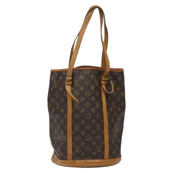 LOUIS VUITTON Monogram Bucket GM Shoulder Bag M42236 LV Auth BD1537