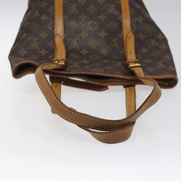 LOUIS VUITTON Monogram Bucket GM Shoulder Bag M42236 LV Auth BD1537