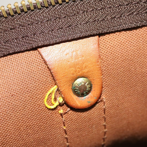 LOUIS VUITTON Monogram Keepall Bandouliere 55 Boston Bag M41414 LV Auth BD1543