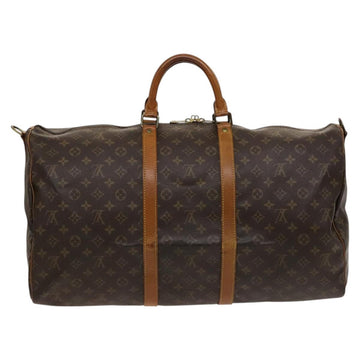 LOUIS VUITTON Monogram Keepall Bandouliere 55 Boston Bag M41414 LV Auth BD1543 - 0