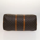LOUIS VUITTON Monogram Keepall Bandouliere 55 Boston Bag M41414 LV Auth BD1543-5