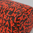LOUIS VUITTON Monogram Graffiti Speedy 30 Hand Bag Orange M93705 LV Auth BD154AM-15