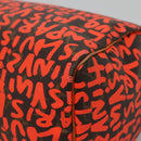 LOUIS VUITTON Monogram Graffiti Speedy 30 Hand Bag Orange M93705 LV Auth BD154AM-17