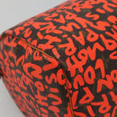 LOUIS VUITTON Monogram Graffiti Speedy 30 Hand Bag Orange M93705 LV Auth BD154AM-18