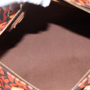 LOUIS VUITTON Monogram Graffiti Speedy 30 Hand Bag Orange M93705 LV Auth BD154AM-9