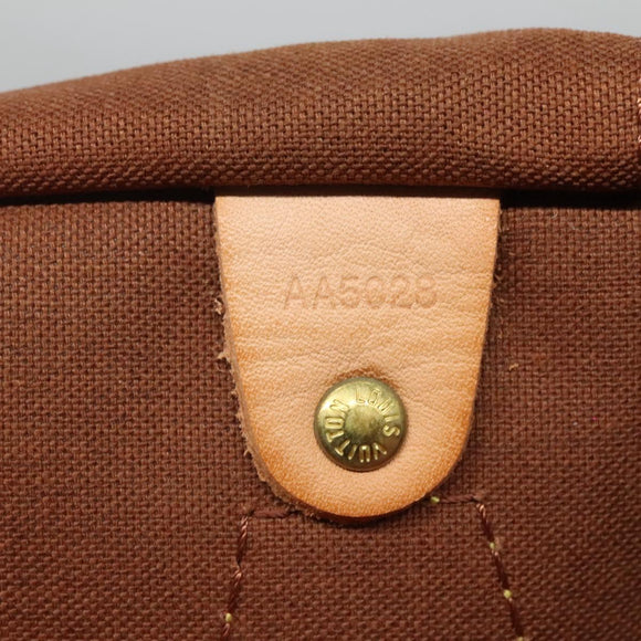 LOUIS VUITTON Monogram Graffiti Speedy 30 Hand Bag Orange M93705 LV Auth BD154AM