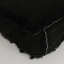 CHANEL Hand Bag Mouton Black CC Auth BD1553-15