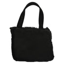 CHANEL Hand Bag Mouton Black CC Auth BD1553-13