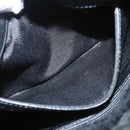 CHANEL Hand Bag Mouton Black CC Auth BD1553-22