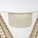 Salvatore Ferragamo Gancini Hand Bag Vinyl Clear Silver Auth BD1554-12