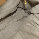 PRADA Hand Bag Canvas 2way Beige Gold Auth BD1555-20