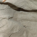 PRADA Hand Bag Canvas 2way Beige Gold Auth BD1555-21