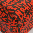LOUIS VUITTON Monogram Graffiti Speedy 30 Hand Bag Orange M93705 Auth BD1557AM-8