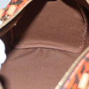 LOUIS VUITTON Monogram Graffiti Speedy 30 Hand Bag Orange M93705 Auth BD1557AM-21