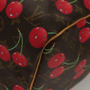 LOUIS VUITTON Monogram Cherry Keepall 45 Boston Bag M95011 LV Auth BD1558SAM-14