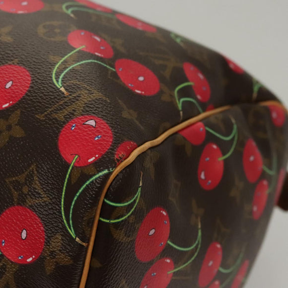 LOUIS VUITTON Monogram Cherry Keepall 45 Boston Bag M95011 LV Auth BD1558AM