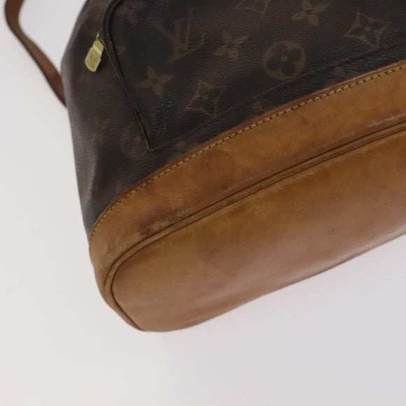 LOUIS VUITTON Monogram Montsouris MM Backpack M51136 LV Auth BD156