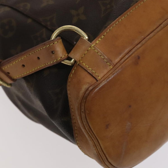 LOUIS VUITTON Monogram Montsouris MM Backpack M51136 LV Auth BD156