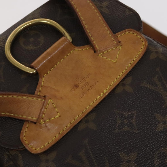 LOUIS VUITTON Monogram Montsouris MM Backpack M51136 LV Auth BD156