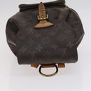 LOUIS VUITTON Monogram Montsouris MM Backpack M51136 LV Auth BD156-6