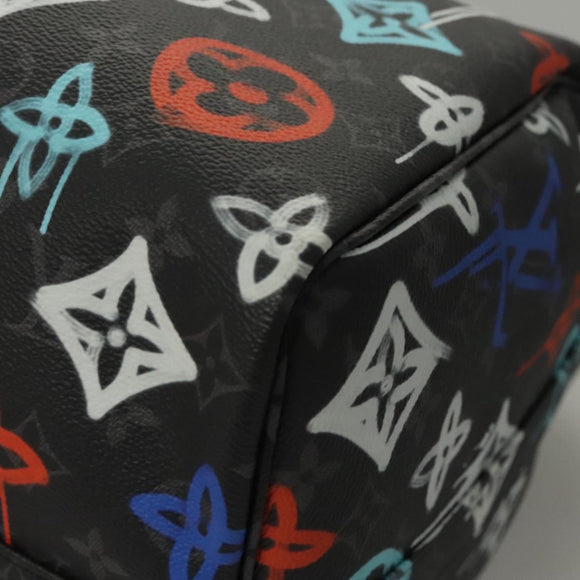 LOUIS VUITTON Monogram Eclipse Keepall Bandouliere 50 Bag M21384 Auth BD1566SM