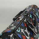 LOUIS VUITTON Monogram Eclipse Keepall Bandouliere 50 Bag M21384 Auth BD1566SM-6