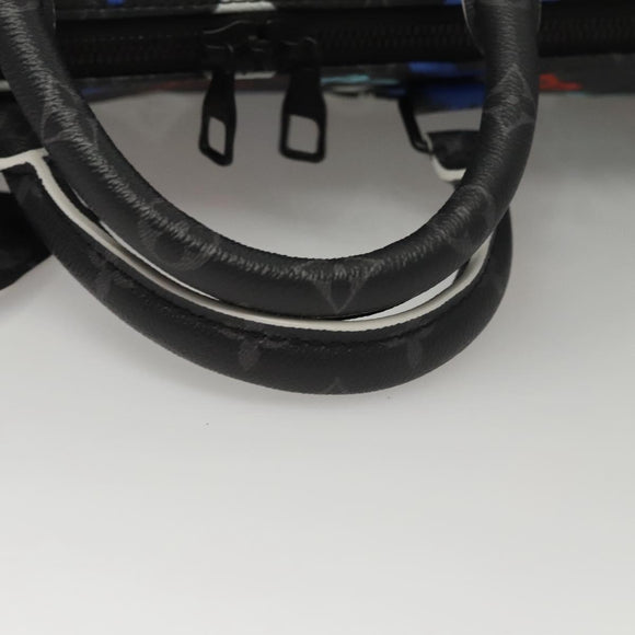 LOUIS VUITTON Monogram Eclipse Keepall Bandouliere 50 Bag M21384 Auth BD1566SM