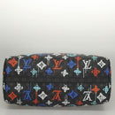 LOUIS VUITTON Monogram Eclipse Keepall Bandouliere 50 Tasche M21384 Auth BD1566SM-5