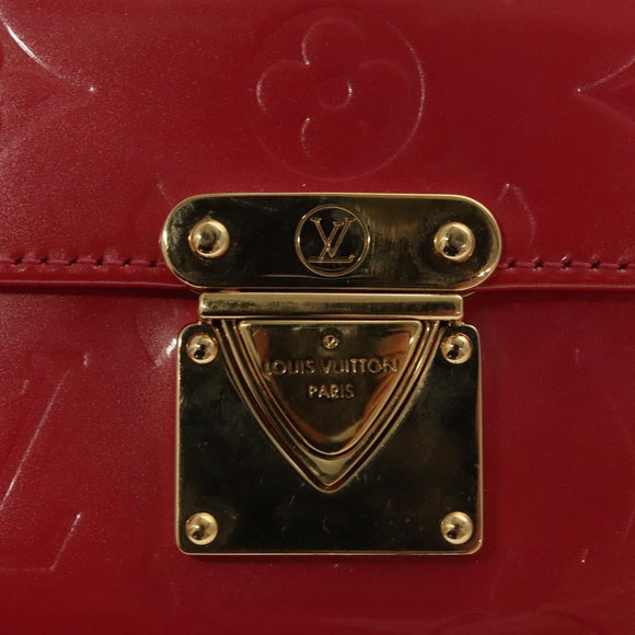 LOUIS VUITTON Monogram Vernis Malibu Street Bag Fran Boise M9150F Auth BD1569AM