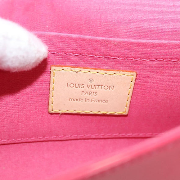 LOUIS VUITTON Monogram Vernis Malibu Street Bag Fran Boise M9150F Auth BD1569AM