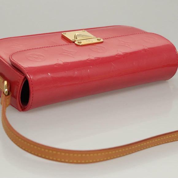 LOUIS VUITTON Monogram Vernis Malibu Street Bag Fran Boise M9150F Auth BD1569AM