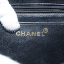 CHANEL Matelasse Hand Bag Cotton Purple CC Auth BD1572-18