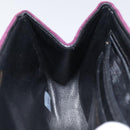 CHANEL Matelasse Hand Bag Cotton Purple CC Auth BD1572-20