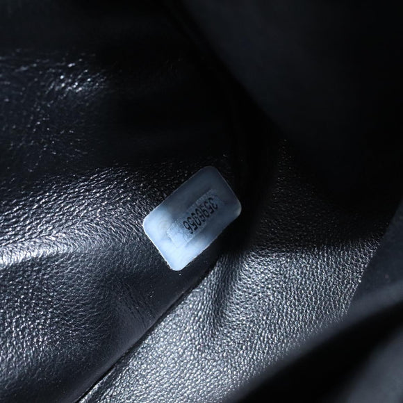 CHANEL Matelasse Hand Bag Cotton Purple CC Auth BD1572