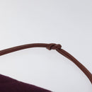 CHANEL Matelasse Hand Bag Cotton Purple CC Auth BD1572-8