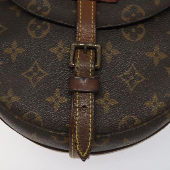 LOUIS VUITTON Monogram Chantilly MM Shoulder Bag M51233 LV Auth BD1578