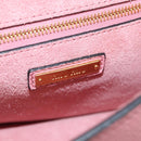 Miu Miu Shoulder Bag Leather Pink Gold Auth BD1584AM-21