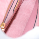 Miu Miu Shoulder Bag Leather Pink Gold Auth BD1584AM-10
