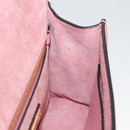 Miu Miu Shoulder Bag Leather Pink Gold Auth BD1584AM-22