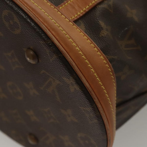 LOUIS VUITTON Monogram Bucket GM Schultertasche M42236 LV Auth BD1586