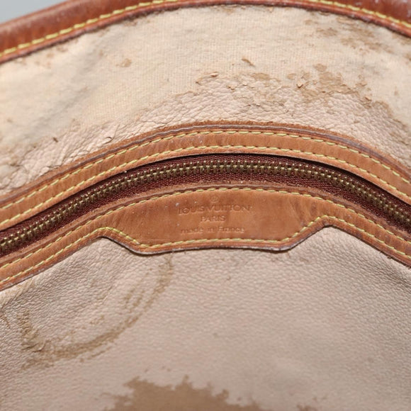 LOUIS VUITTON Monogram Bucket GM Schultertasche M42236 LV Auth BD1586