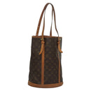 LOUIS VUITTON Monogram Bucket GM Schultertasche M42236 LV Auth BD1586-1