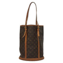 LOUIS VUITTON Monogram Bucket GM Schultertasche M42236 LV Auth BD1586-13